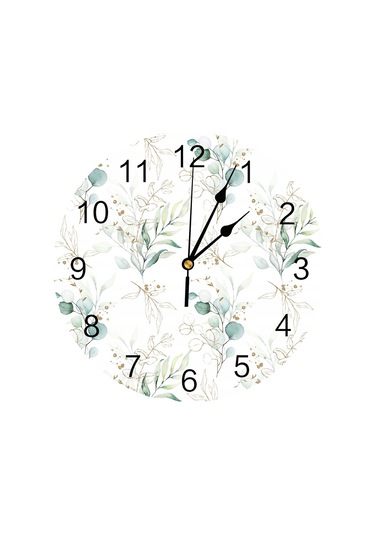 Kolay Okunabilen Sayılara Sahip 1/2/3 Saat Sessiz Çalışma Duvarı Gösterildiği Gibi Tip 7 1set Diğer