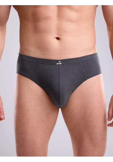 Clever Wear Pamuklu Slip Külot 13464335 Koyu Gri