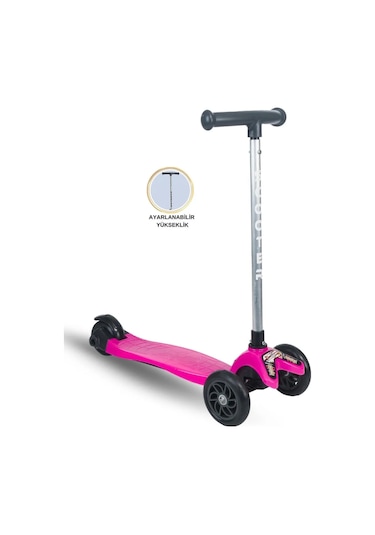 Tois Scootix Pilli Işıklı 3 Tekerlekli Çocuk Scooter Mavi