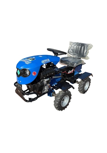 Yavuz Y600SX 188FE 12 Hp Dizel Marşlı 4x4 Mini Traktör