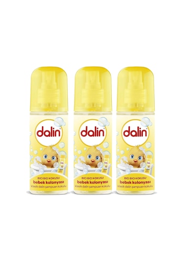 Dalin Bebek Kolonyası Bıcı Bıcı Kokusu 150 Ml X 3 Adet