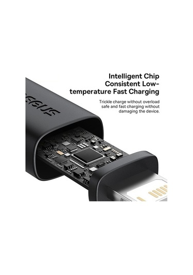 Rogfer Baseus Dura Serisi Usb - 8 Pin 2.4a Hızlı Şarj Kablosu, Uzunluk: 2m Kırmızı Siyah