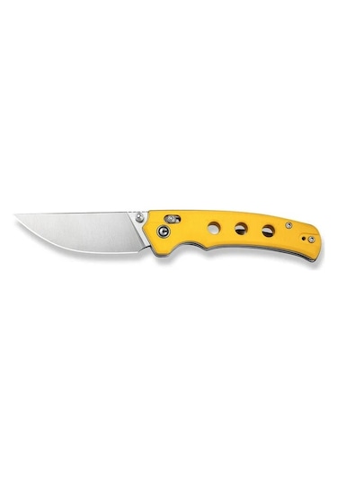Civivi Noctis Yellow G10 Handle Satin Finished Nitro-v Blade Kamp Çakı Sarı