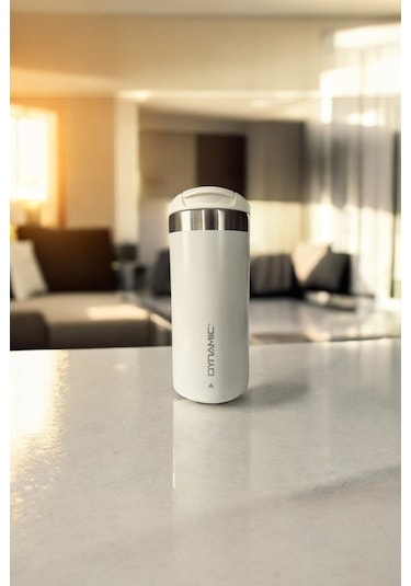 Dynamic Paslanmaz Çelik Termos  350ML Siyah - Krem 2 Renk Seçeneği