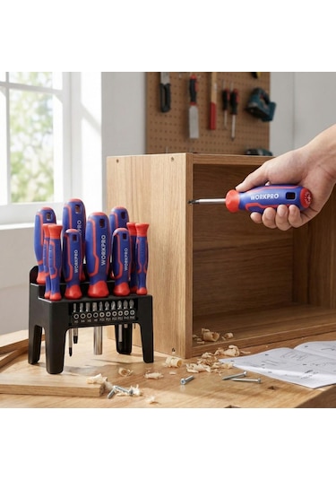 Workpro Wp200551 21 Parça Cr-v Duvar Askı Aparatlı Profesyonel M