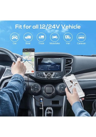 Bluray Terminal 12v/24v Usb Rocker Switch Soketi Kapaklı, Pd Ve Qc3.0 İle Birlikte Led Voltmetre Özelliklerine Sahip, Tekne, Rv Ve Motosikletler İçin Tasarlanmış Rocker Tipi Deniz Anahtar Panelleri, Pilsiz