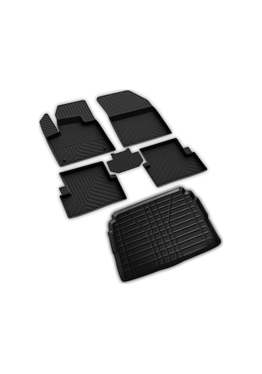 Opel Grandland X Ferrous 4D Paspas ve Alt 3D Bagaj Havuzu 2017 2021