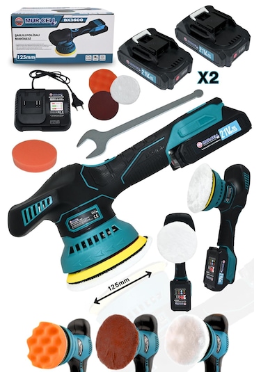 Bx3600 Şarjlı Polisaj Makinesi