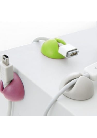 Kablo Sabitleyici Aparat 6 Adet - 24242405784sa Çok Renkli