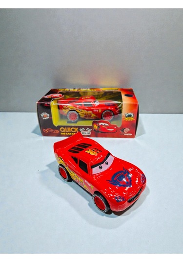 Şimşek Mcqueen Metal Çek Bırak Araba 11 Cm Boyutu Diğer
