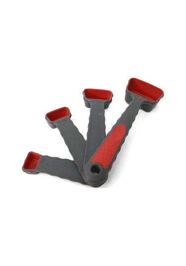 Ruicoo Bakım Ve Pişirme İçin 8 Parça Silikon Ölçü Kupa Ve Kaşık Seti - Ölçümlü, Esnek Ve Dayanıklı Ev Gereci Diğer