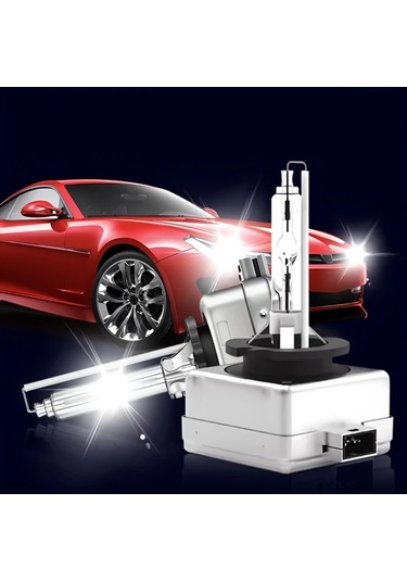 Motion003 D1s Yüksek Parlaklık Xenon Araba Ampulleri 6000k D3s D8s Ön Farlar 75000 Lümen 12