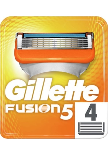 Gillette Fusion5 Yedek Başlık 4'lü