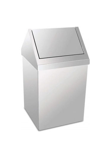 KROM ÇATI KAPAKLI ÇÖP KOVASI 11 LT PLX-3800-311 Gri