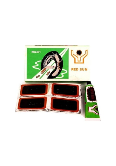 Motosiklet Patlak Lastik Tamir Yama Seti 25 Parça Tamir Seti Çok Renkli