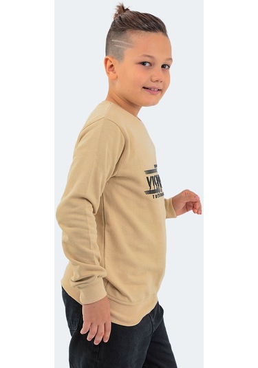 Slazenger DUNA IN Çocuk  Bej Sweatshirt