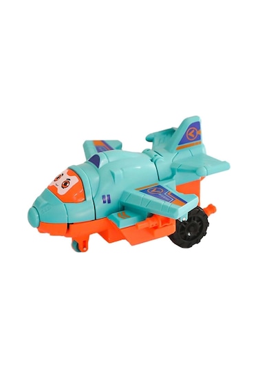 D400-35 Dönüşebilen Sürtmeli Uçak Robot -birliktoys