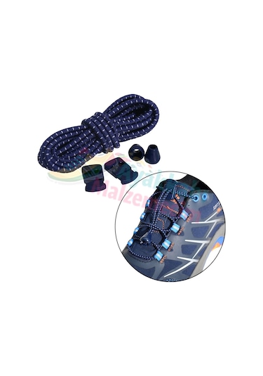 Akıllı Kilitli Elastik Ayakkabı Bağcık 100 CM Video Tanıtımlı