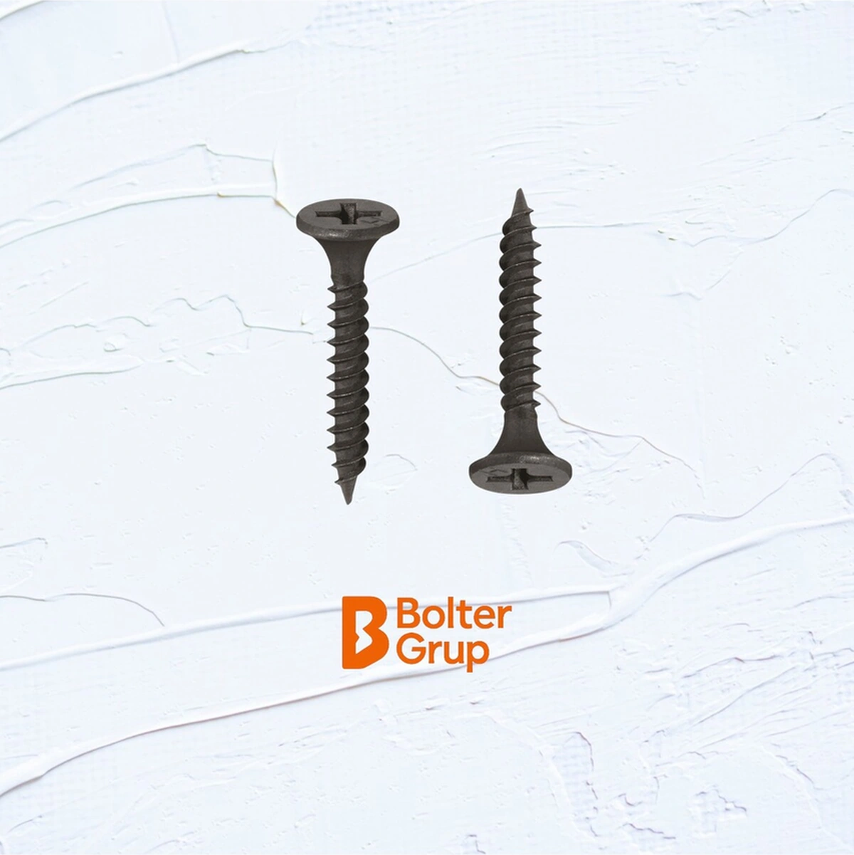 Sivri Uçlu Alçıpan Vidası Borazan Siyah Vida 3.5 X 45 Mm 100 Adet -