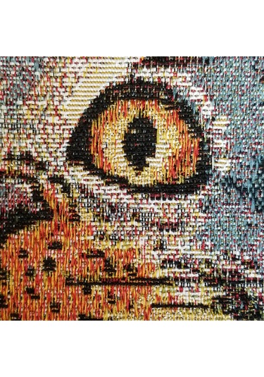 K37-Dokuma Goblen Kırlent Kılıfı