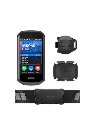 Garmin Edge 1050 Bundle Yol Bisiklet Navigasyonu & Hız Sensörü Set