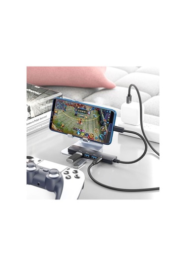 Venturemart Usb 3.0 Hub Pd 100w 4k 30hz Usb 2.0 Splitter Ve Güç Adaptörü - Olopky