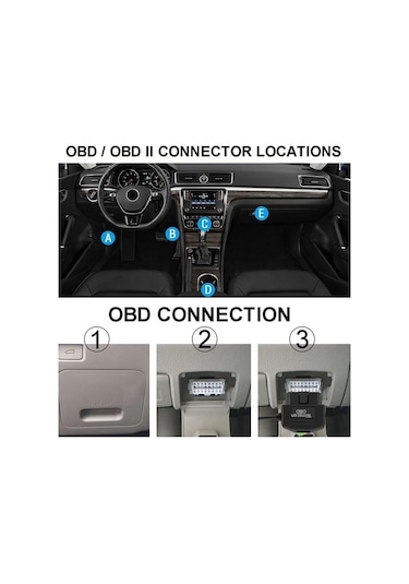 Pazly Arac Kamerası Obd Şarj Kablosu: 12-24v, 5v/3a Usb Sağ Kavisli Android, Düşük Voltaj Koruma, Park Modu Dahil