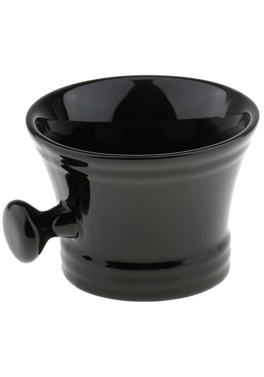 Suntek Siyah Seramik Erkek Tıraş Kupa Kase Kuaför Sakal