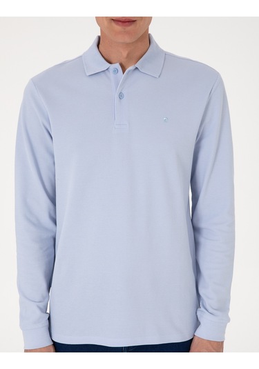 Pierre Cardin Erkek Açık Mavi Sweatshirt 50314048-vr003 Açık Mavi