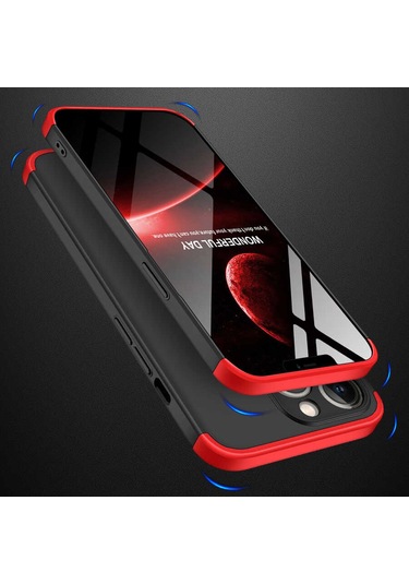 Apple Uyumlu iPhone 13 Pro Kılıf Zore Ays Kapak Siyah