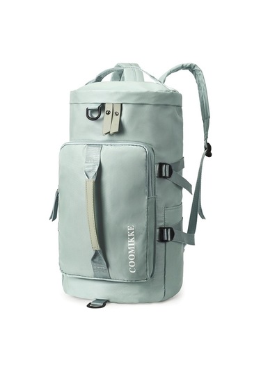 Çok Fonksiyonlu Seyahat Sırt Çantası Büyük Kapasiteli Taşınabilir Davul Çantası Spor Çantası Yeşil