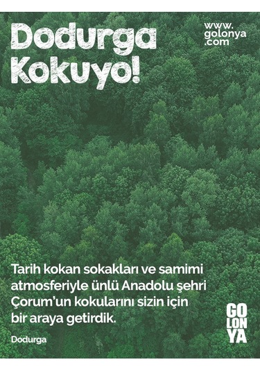 Golonya Dodurga Cam Şişe Kolonya 250 ML