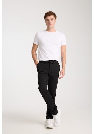 Lacarıno Lacarino 7889 Erkek Jogger Pantolon Siyah Lacarıno Lacarino 7889 Erkek Jogger Pantolon Siyah