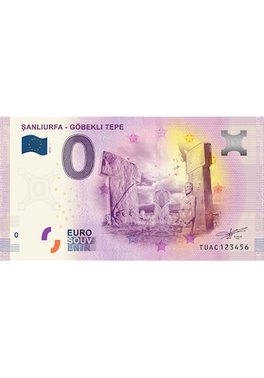 0 Euro Hatıra ve Koleksiyon Parası -Göbeklitepe 2019