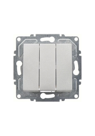 Günsan Eqona Gümüş Üçlü Anahtar Mekanizma