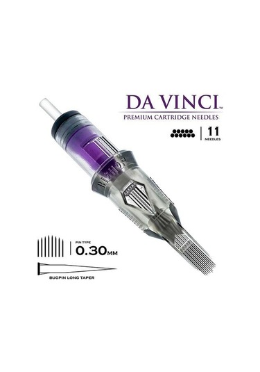 Bishop Davinci V2 1011 Cmlt Curved Magnum Bugpin Long Taper Kartuş Dövme İğnesi