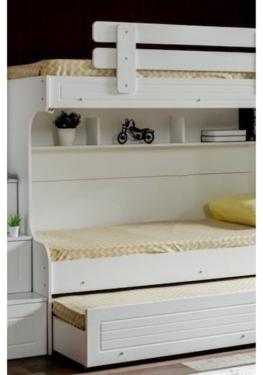 Ranza, Su Yavrulu Ranza 3 Kapaklı Dolap + 3 Adet Comfort Yatak 90 X 190 CM