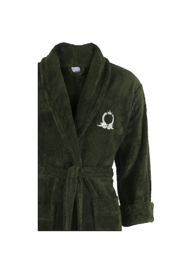 Maisonart Rob Şalyaka Wellsoft Peluş Sabahlık Robdeşambr Bornoz S/m Yeşil