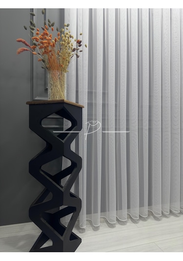 Tül Perde Grek Zemin Etek Kurşun Brillant Marka Kampanyalı Ürün Krem