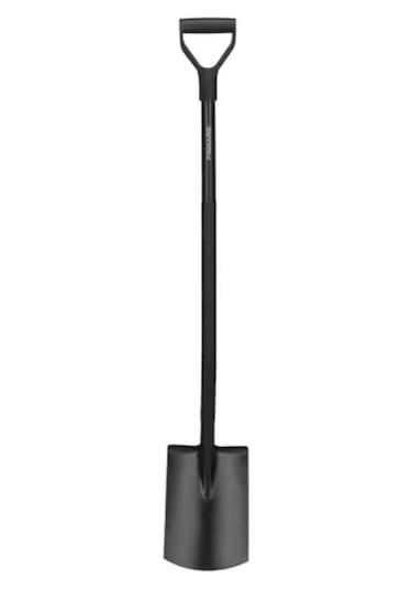 Fiskars 1004812 Ergonomik Bahçe Küreği Düz Uçlu