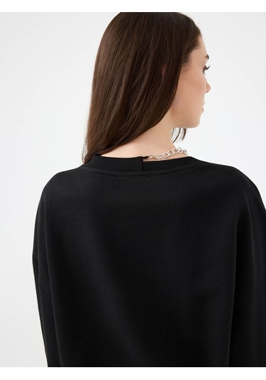 Loft Siyah Kadın Sweatshirt Lf2041676 Siyah