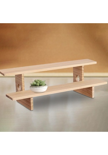 Suntek Ahşap Sergileme Yükseltici Standı Figür Oyuncak