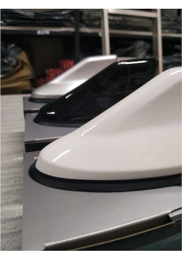 Extra Marketing Mazda Mx-5 Uygun Balina Shark Anten Köpek Balığı Anten Silikonlu Beyaz