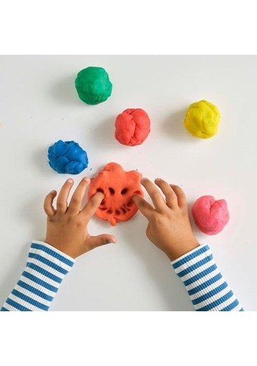 6 Lı Çocuk Oyun Hamuru oyun hamuru, Çeşitli Renkler MeridyenDukka