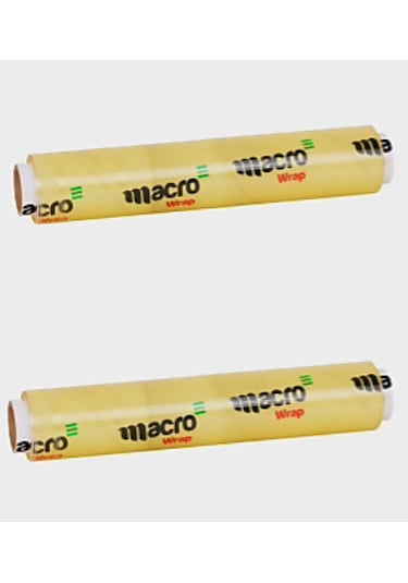 Macro Streç Film Wrap 8 Micron 2 Adet 30x270 M Kutusuz