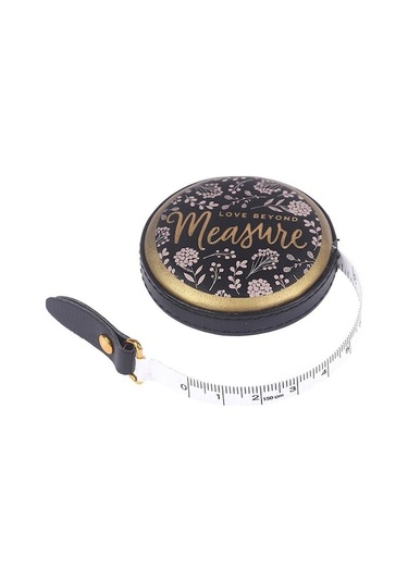 Novahub 1.5 M Taşınabilir Geri Çekilebilir Vintage Stil Mini Bant Nostalji Tedbir Cetvel Retro Dikiş Santimetre Inç Rulo Bant 1.5 M