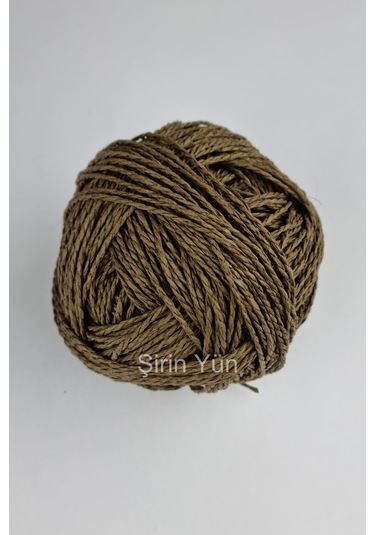 Sarılmış Kağıt İp 100 Gram Koyu Kahverengi