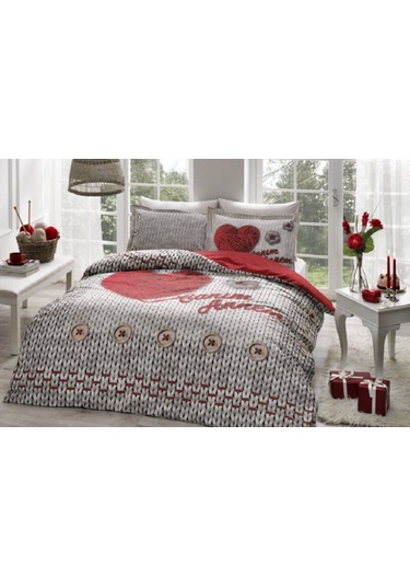 Özdilek Çift Kişilik Nevresim Tak Mother'S Love Anneler Günü Özel Bej