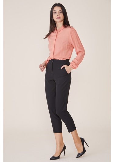 Soralline Kadın Siyah Pantalon 1695 Siyah