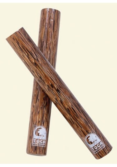 Toca Percussion T-2512p Palm Wood Claves Clave çift